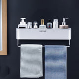 Bathroom Shelf Wall - Wall Mounted Storage Shelves for Bathroom