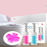 Natural Aroma Fragrance Flower Gel Cleaner Detergent Toilet Bathroom Aromatic Aromatherapy Freshener