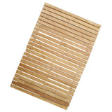 Non-slip Floor Mat, Striped Wooden Mat, Bathroom Floor Mat, Carpet, Multifunctional Bamboo Bathroom Non-slip Mat