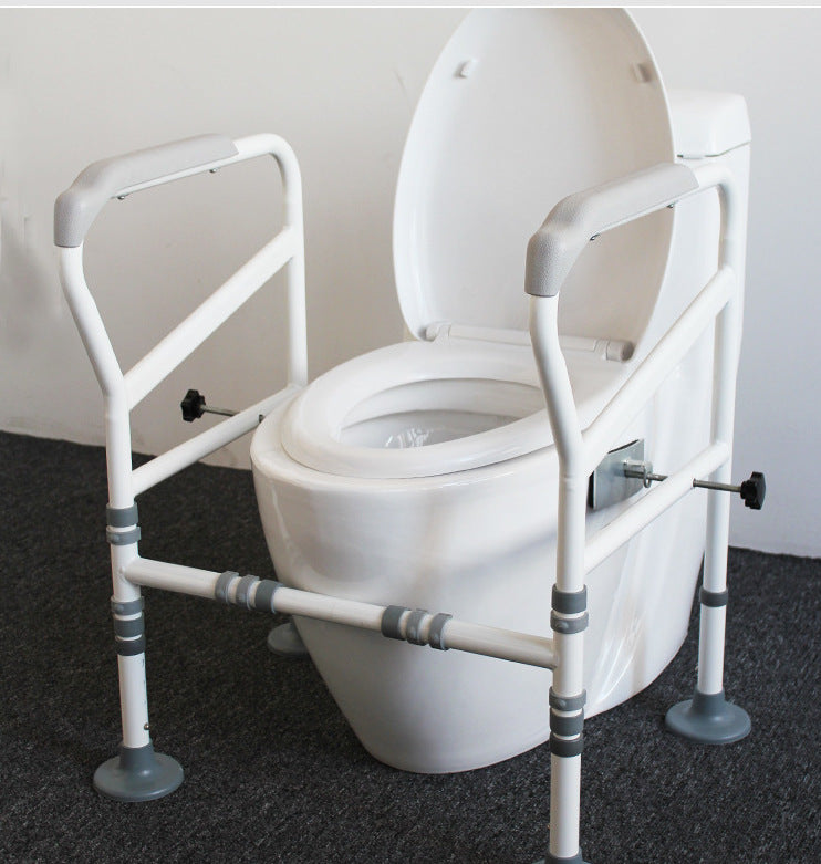 Toilet Handrail Restroom Elderly Toilet Get Up And Help Shelf Bathroom Punch-Free Toilet Safety Railing