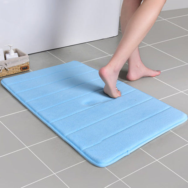 Bath Mats for Bathroom Non Slip - Memory Foam Bathroom Rugs - Quick Dry Bath Mat