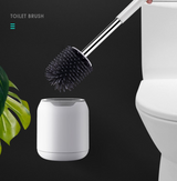 Toilet Bowl Brush,Toilet Brush and Holder for Bathroom Toilet,Wall-Mounted and Floor-to-Ceiling Dual Purpose.