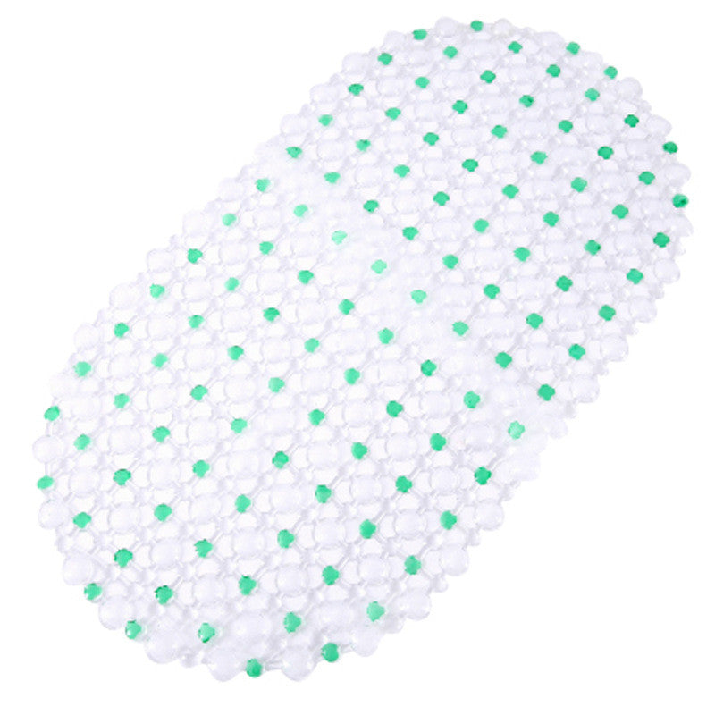 Shower and Transparent Bath Mat, Machine Washable Bathtub Mats, Extra Large Tub with Drain Holes and Suction Cups to Keep Floor Clean, Soft on Feet, Bathroom Accessories