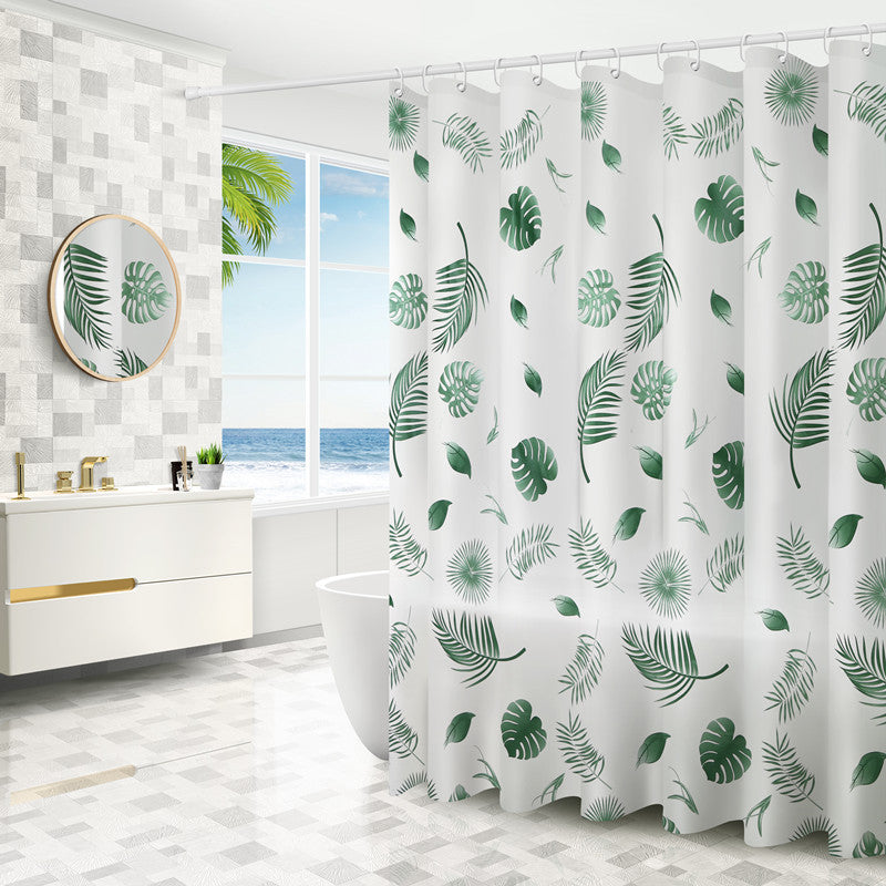PEVA Anti-mildew Waterproof Multi-color Optional Shower Curtain