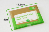 Toilet Seat Covers Paper Flushable  - XL Flushable Paper Toilet Seat Covers for Adults and Kids Potty Training, 100% Biodegradable - Travel Accessories for Public Restrooms, Airplane, Camping