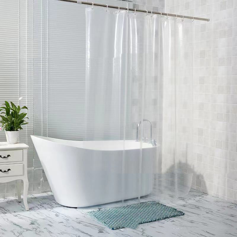 Transparent Shower Curtain Thickened Waterproof And Mildew Proof