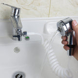 Bathroom Sink Faucet Shower Nozzle Toilet Set