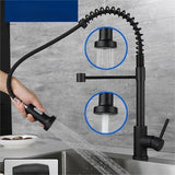 Pull-Down Single Handle Kitchen Faucet in Spot Free Stainless Steel