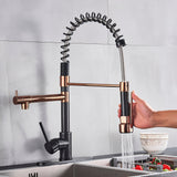 Faucet Pull Out Sink Faucet, Full Copper/Lead-Free/Chrome-Plated