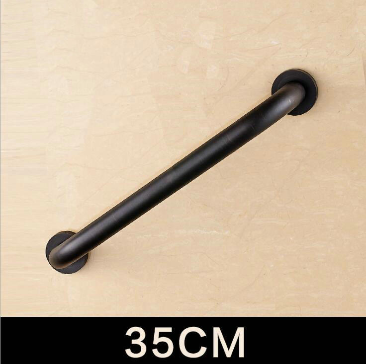 Bathtub Handle With Copper Grab Bars In Bathroom - Grab Bars