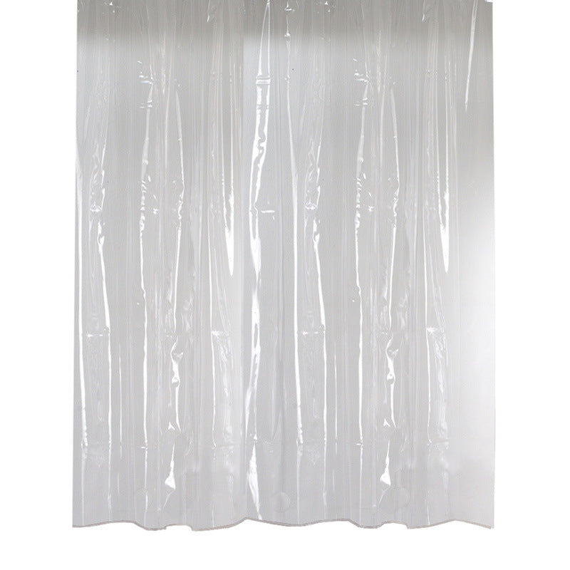Magnetic Transparent Waterproof Shower Curtain